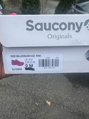 Saucony Ride Millennium KDZ Pink TODDLER shoes